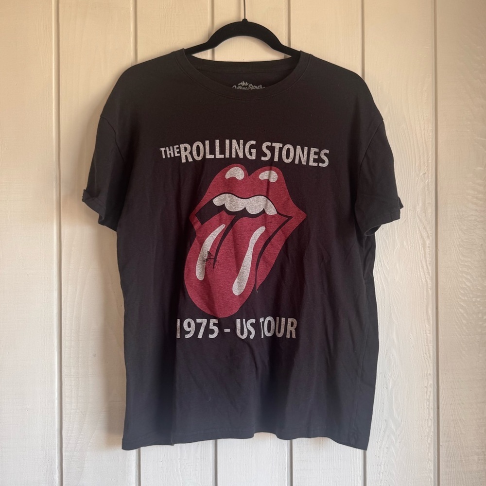 The Rolling Stones 1975 US Tour T Shirt